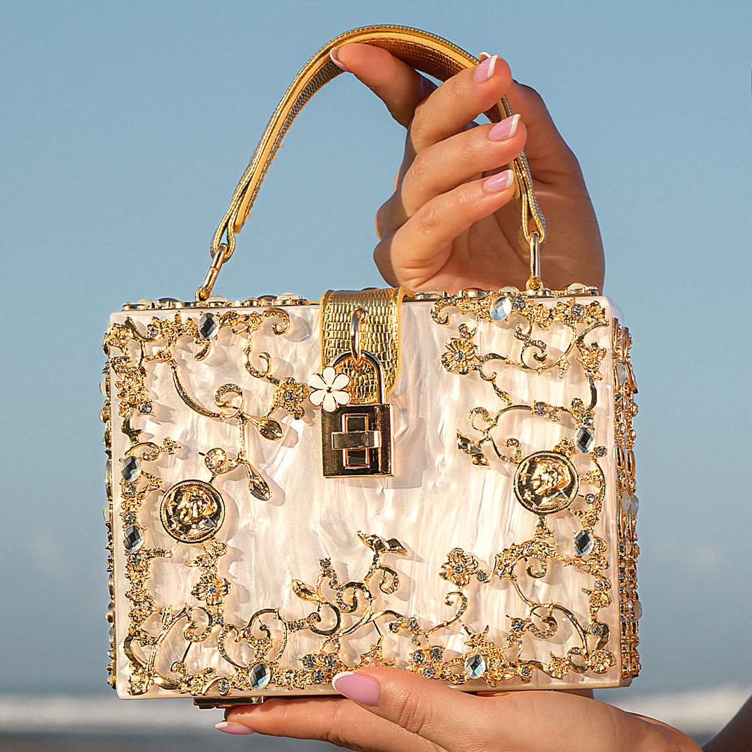 Acrylic Box Handbag - ShopLorca