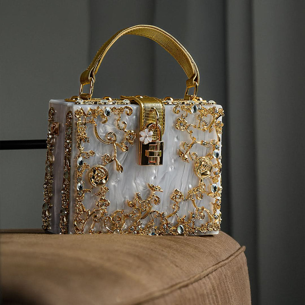 Acrylic Box Handbag - ShopLorca