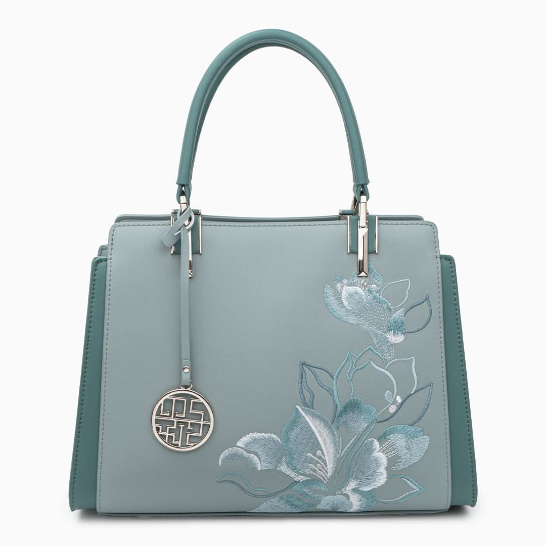Cleo Genuine Leather Medium Tote Bag - ShopLorca