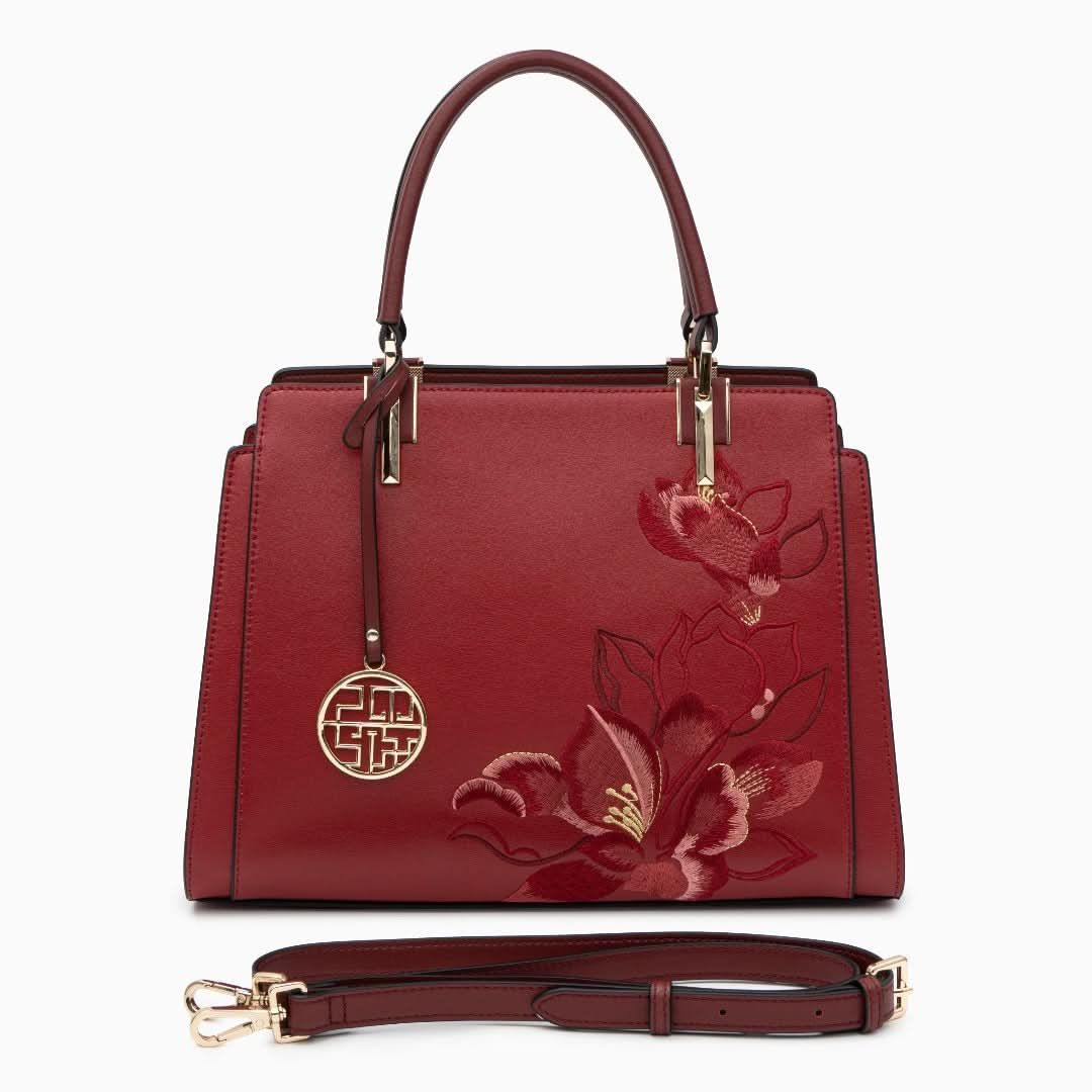 Cleo Genuine Leather Medium Tote Bag - ShopLorca