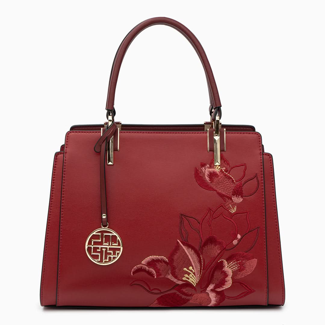 Cleo Genuine Leather Medium Tote Bag - ShopLorca