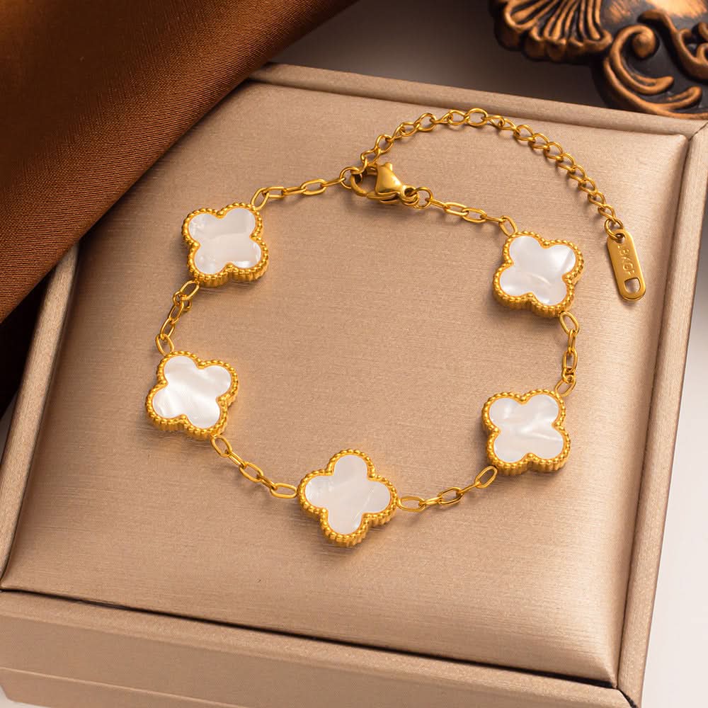Clovers Anklet - ShopLorca