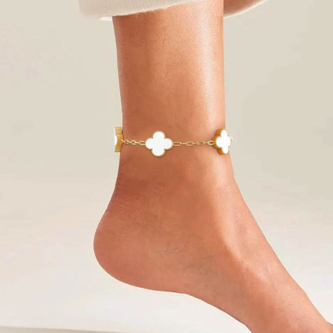 Clovers Anklet - ShopLorca