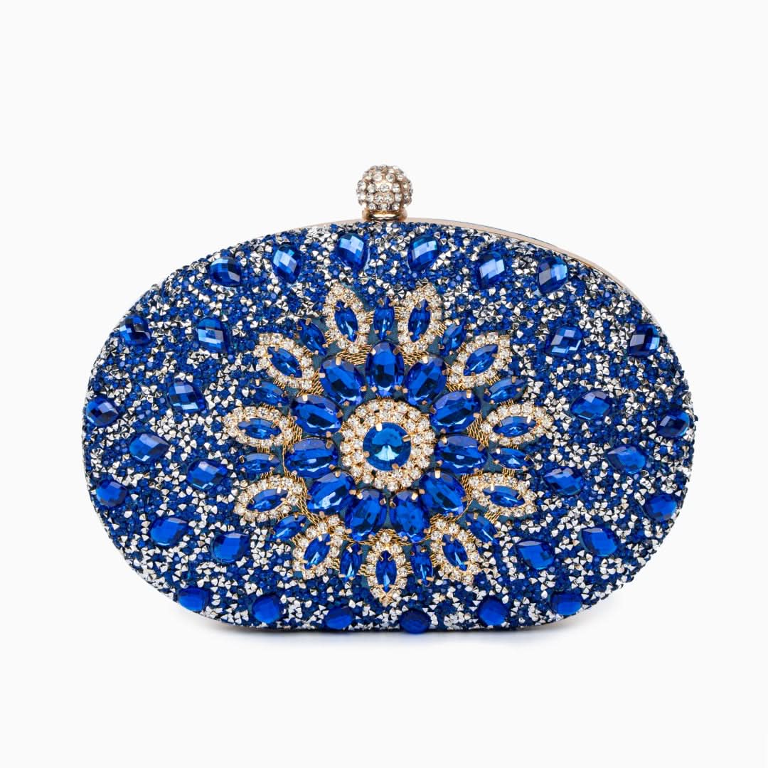 Colette Diamond Encrusted Clutch Bag - ShopLorca