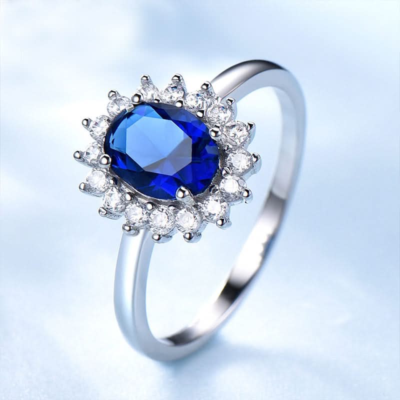 Colored Halo Ring - ShopLorca
