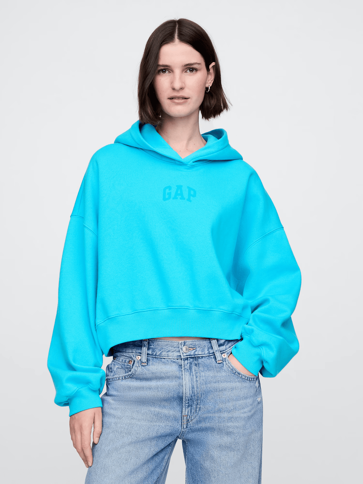 Crop Logo Hoodie - ShopLorca