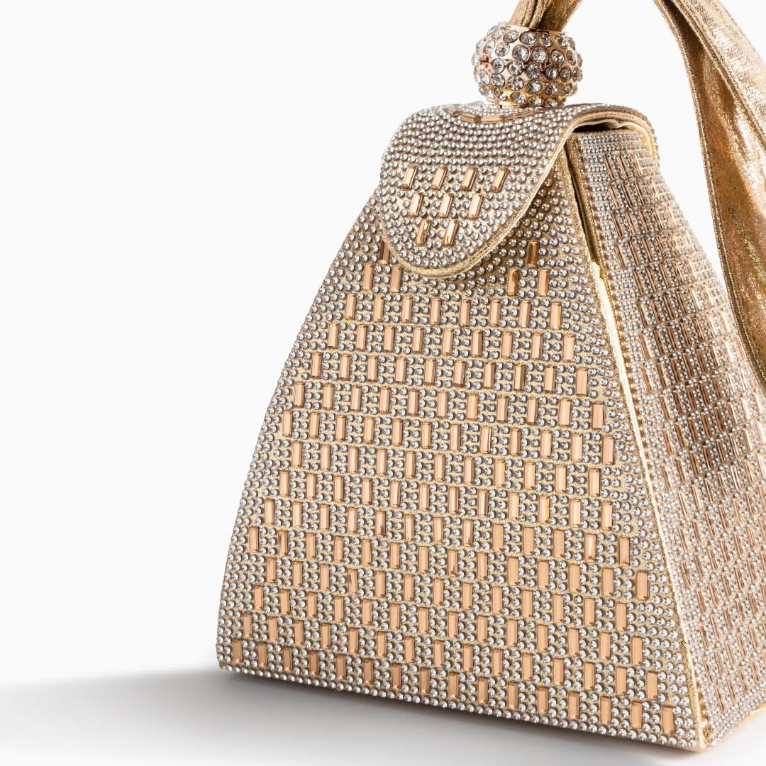 Crystal Pyramid Handbag - ShopLorca