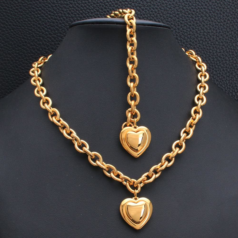Divine Heart Jewelry Set - ShopLorca
