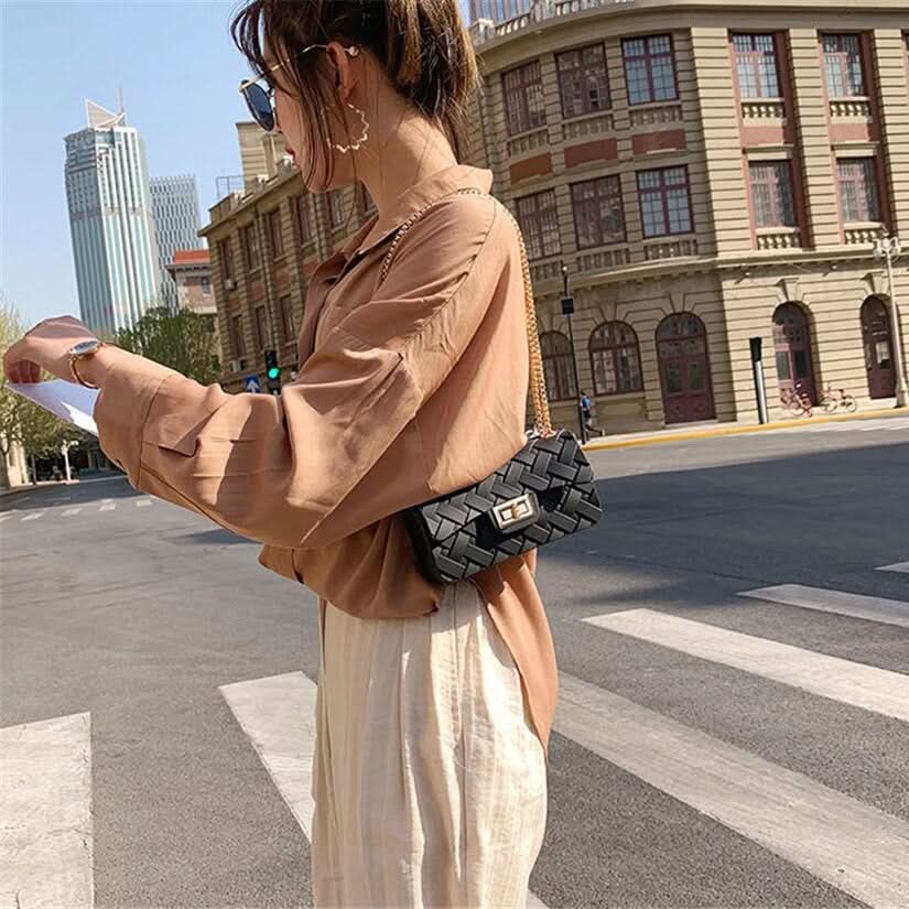 Eloise Matte Frosted Crossbody Bag - ShopLorca