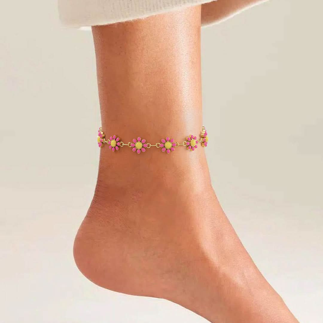 Flowers Anklet - ShopLorca