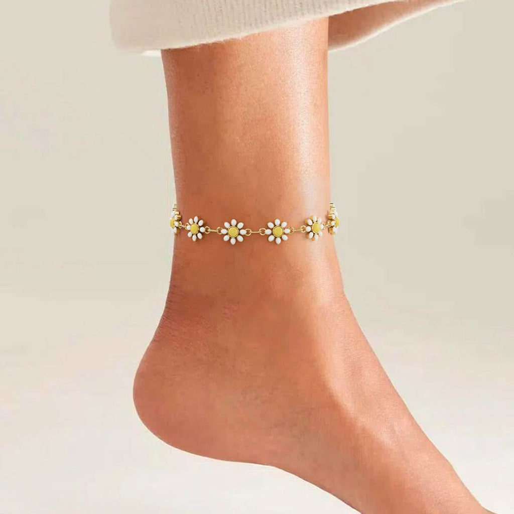 Flowers Anklet - ShopLorca