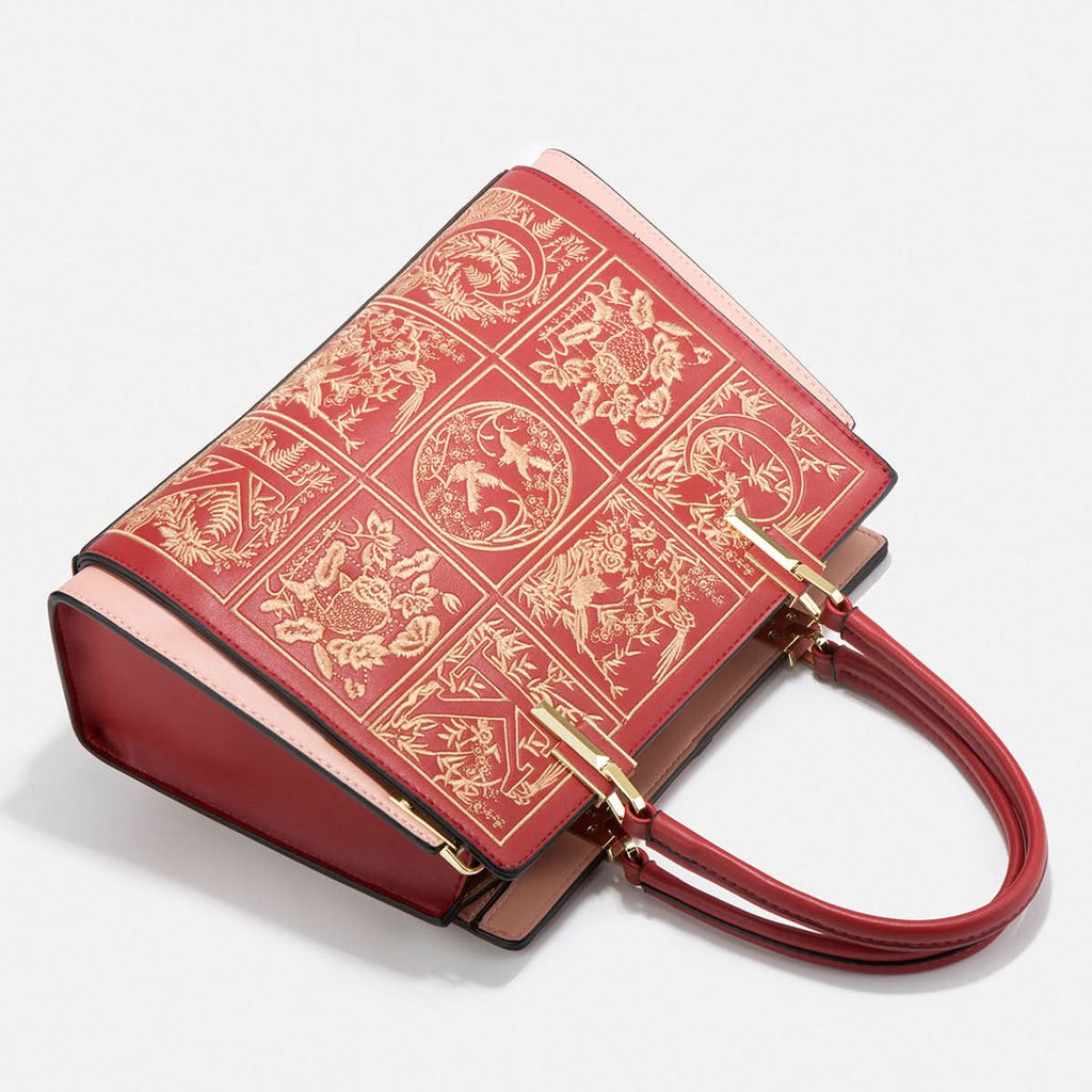 Havilah Embroidery Medium Tote Bag - ShopLorca