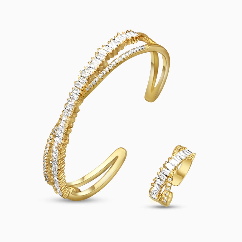Intertwined Sparkle Jewelry Set - ShopLorca