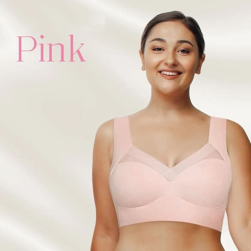 Lamouria - Wirefree Comfort Lift Push Up Mesh Lace Bras (BUY 1 GET 1 FREE) - ShopLorca