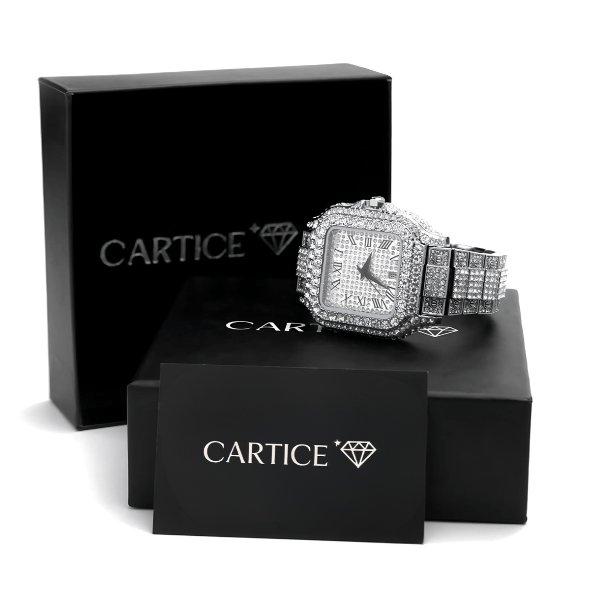 Medalia Iced Out Watch - ShopLorca