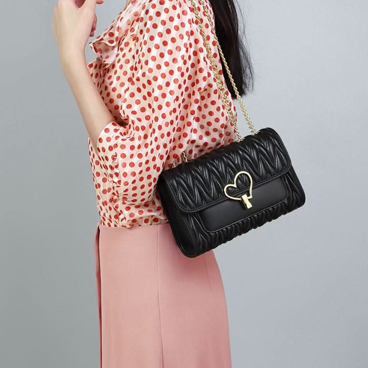 Paola Genuine Leather Crossbody Bag - ShopLorca
