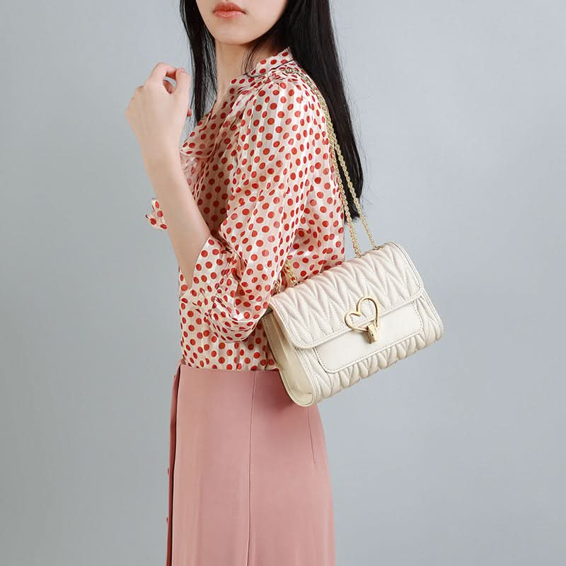 Paola Genuine Leather Crossbody Bag - ShopLorca