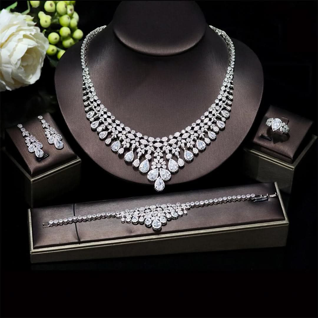 Pristine Droplet Fine Jewelry Set - ShopLorca