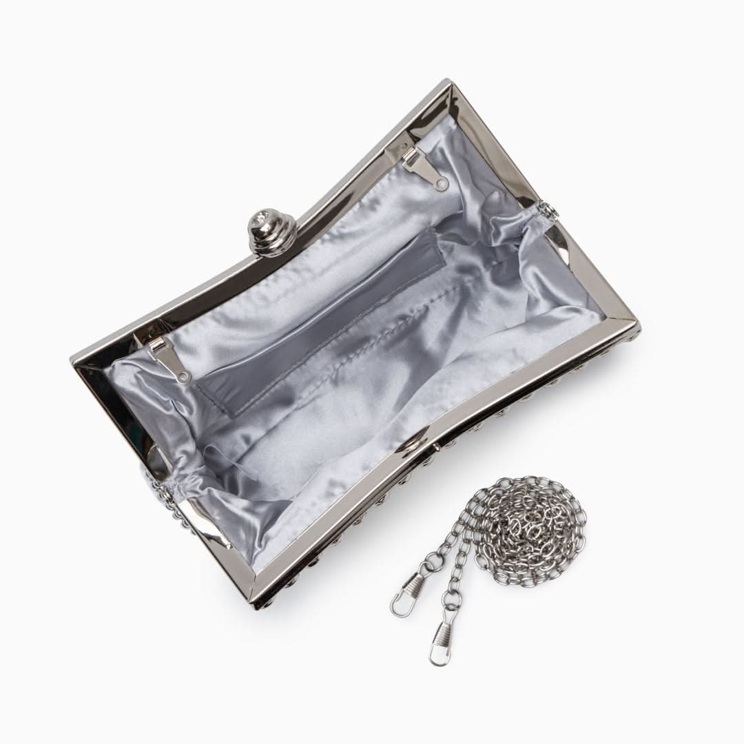 Scarlett Rhinestones Clutch Bag - ShopLorca