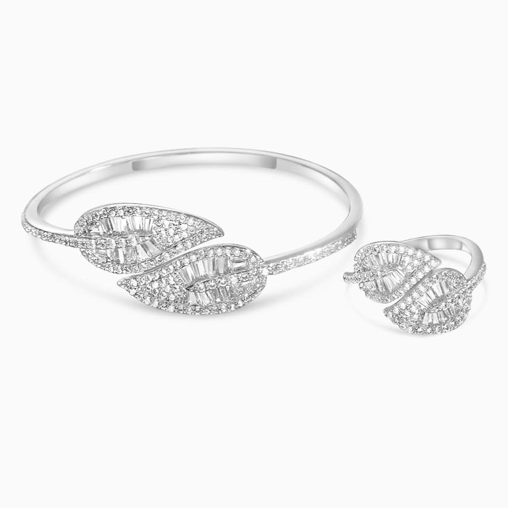 Sparkling Leaves Jewelry Set - ShopLorca