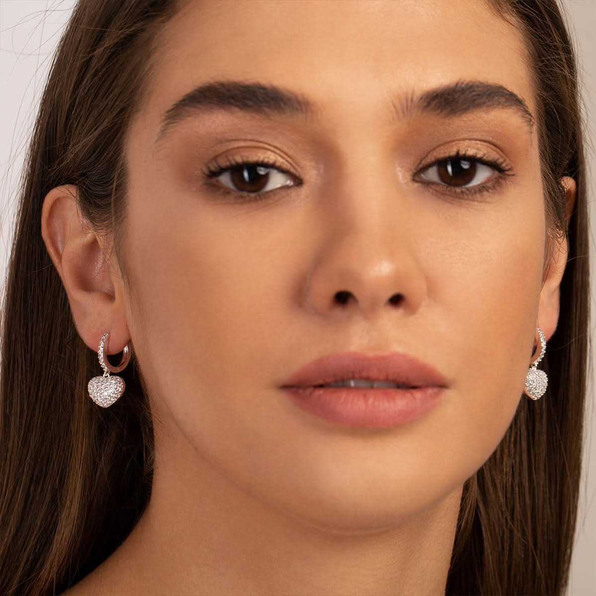The Hills Heart Pendant Earrings - ShopLorca