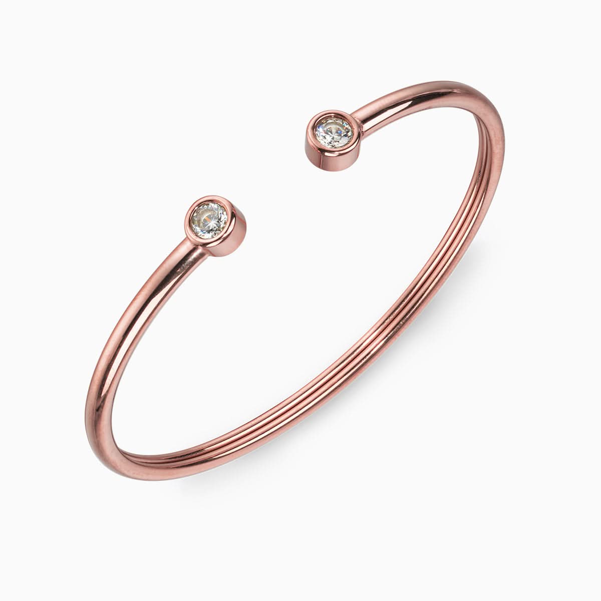 Verano Studded Stones Cuff Bangle - ShopLorca